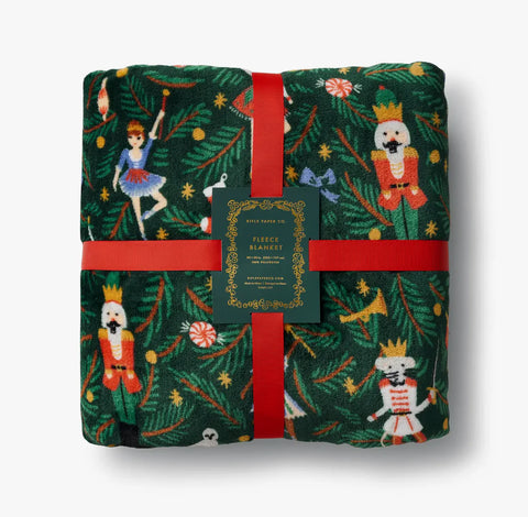 Nutcracker Fleece Blanket