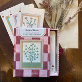 Book of Herbs Single Playing Card Set