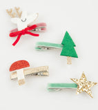 Christmas Icon Hair Clips