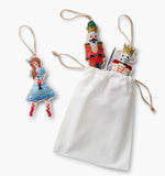 Nutcracker Felt Ornaments - Set of 3