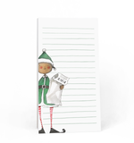 Naughty or Nice Lined Notepad | Christmas List Elf